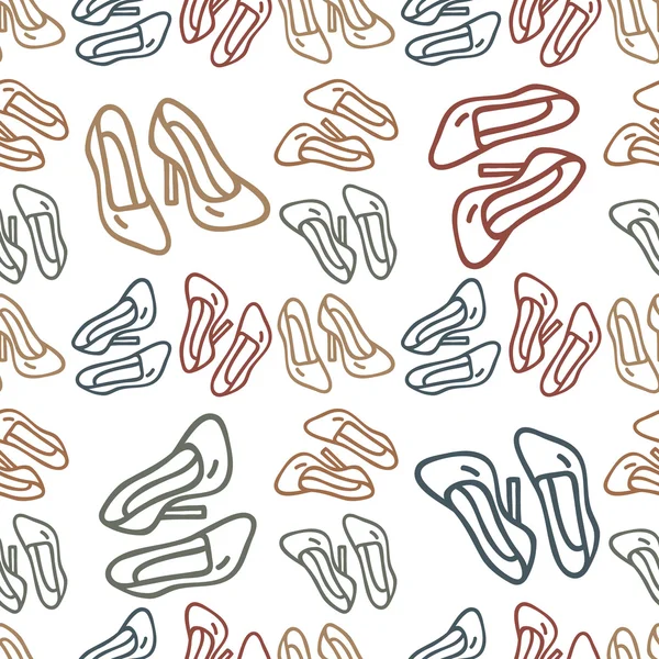 shoes seamless pattern