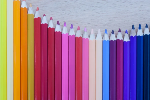 Colorful Multi-Color Of Pencil — Stock Photo, Image