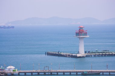 Deniz feneri ve deniz bağlantı noktası