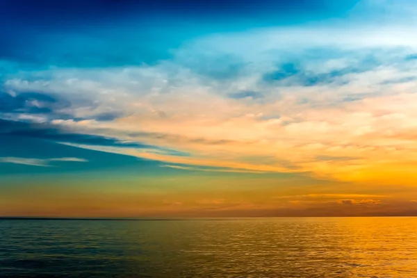 Seascape with twilight — Stock Photo, Image