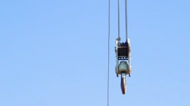 Yüklü değil kanca inşaat vinç