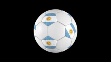 Arjantinli futbol topu döndürme