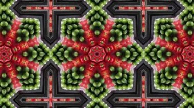 Kaleidoscope alışveriş arka plan