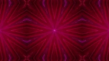 Soyut kırmızı Kaleidoscope