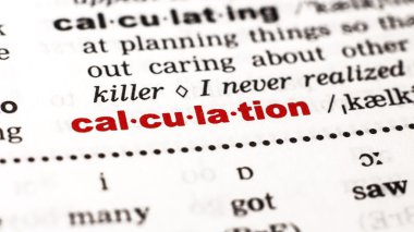 Kelime kelime - hesaplama