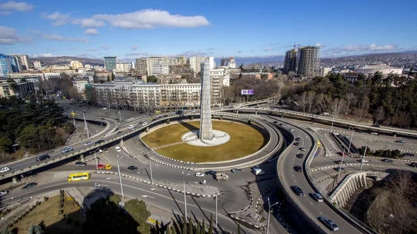 Square of Heroes in Tbilisi — Stock Photo, Image