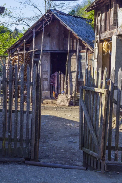 Eski ahşap kulübe — Stok fotoğraf