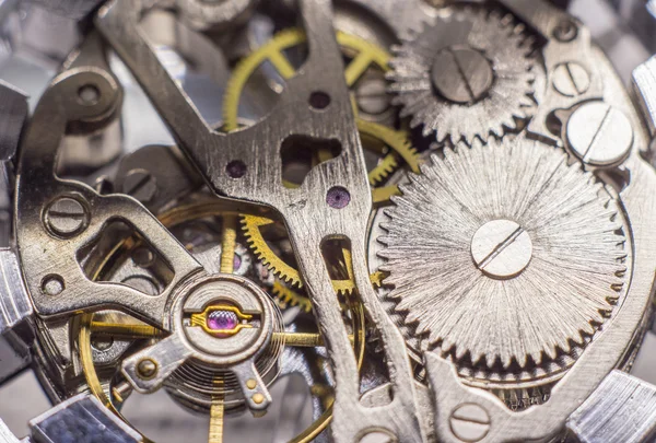 Vintage watch mechanism — Stock Photo, Image