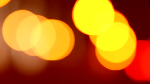 Feux de circulation nocturnes déconcentrés