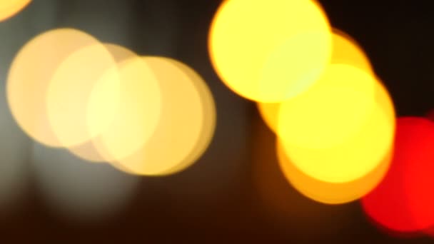 Feux de circulation nocturnes déconcentrés