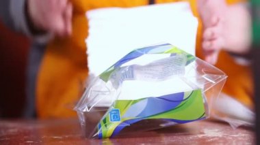 İşçi emici kağıt ambalaj