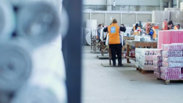 Usine de recyclage du papier — Video