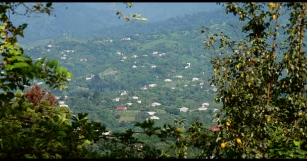 Village de montagne en haute adjarie — Video