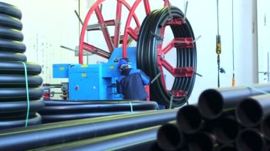 plastik boru üretim süreci