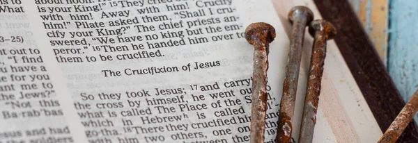 Crucifixion Jesus Christ Son God Sacrifice Sin New Testament Covenant — Zdjęcie stockowe
