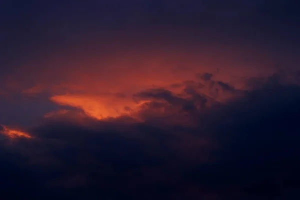 Fondo Paisaje Celestial Con Textura Las Nubes Atardecer Hermoso Cielo —  Fotos de Stock