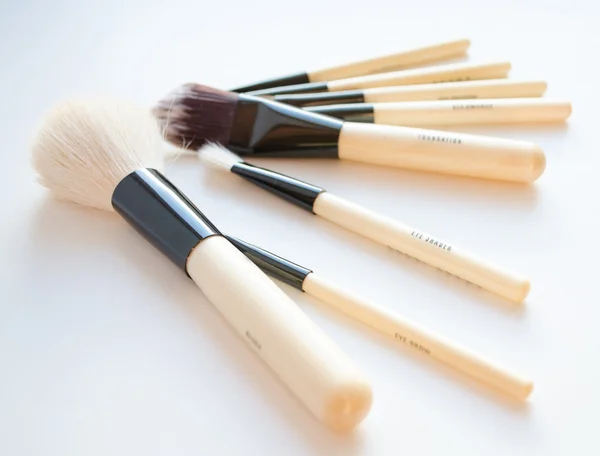 Professional makeup brush set — Stock Photo, Image