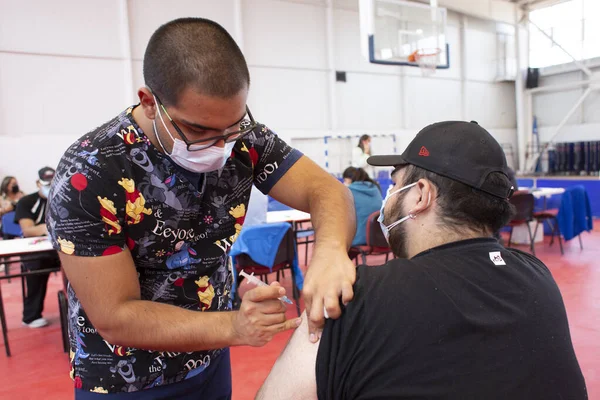 Şili 'de Covid-19' a karşı aşı