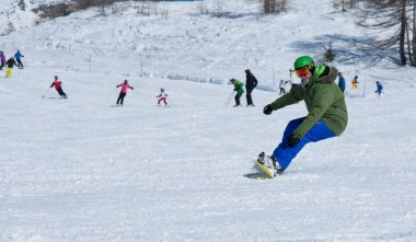 snowboard serbest stil