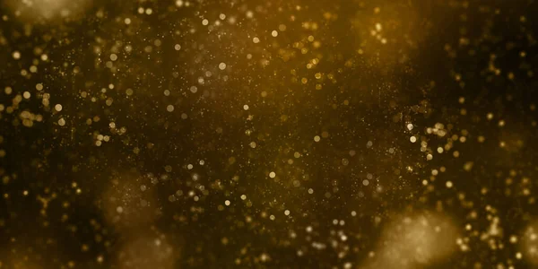 Golden Bokeh Background Image Christmas Lights Fondo Brillante Vacaciones Fondo — Foto de Stock