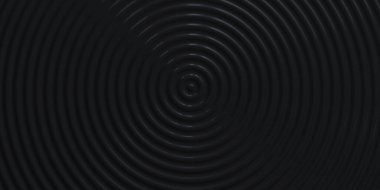 Soyut dalgalanma çemberi Su çemberini dalgalandır Parlak sallanan arka plan 3d illüstrasyon