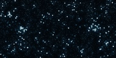 3D illüstrasyon Mavi Bokeh bulanık Bokeh parlayan yıldızlarla bulanık bokeh