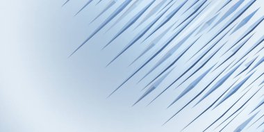 Dikenli üçgen soyut geometrik arkaplan 3d illüstrasyon