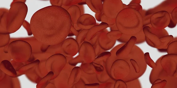 Erythrocyte Red Blood Cell Compound Platelet Anemia Ilustração — Fotografia de Stock