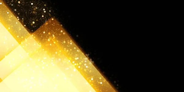 Świecące Abstrakcyjne Tło Kwadratowa Ramka Ślady Świetlne Bokeh Ilustracja — Zdjęcie stockowe