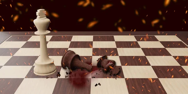 Bloody Chess Game Made by Glass 2, Special Events Stock Footage ft. blood &  checkmate - Envato Elements