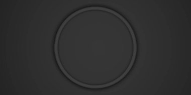 Çember çerçeve arkaplanı, metin ve ürünleri 3B resimleme için basit lüks