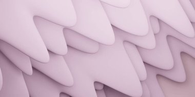 su damlası şekil arkaplanı Alternatif olarak pastel renklerin birkaç katmanı 3D illüstrasyon