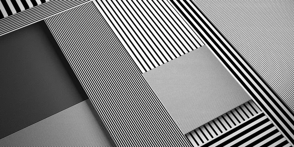 Black White Straight Lines Intersecting Complex Class Abstract Background Illustration — Stock Photo, Image