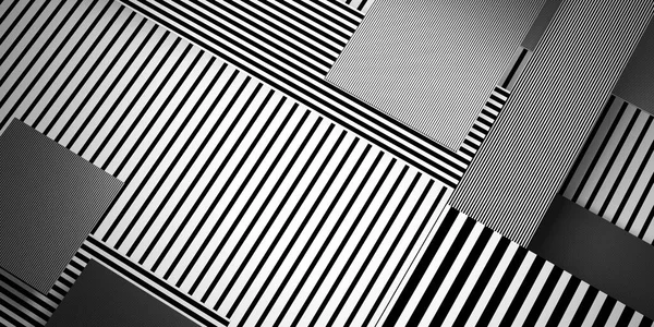 Líneas Rectas Blanco Negro Que Cruzan Clase Compleja Abstracto Fondo —  Fotos de Stock