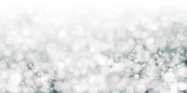 Плавающий Белый Боке Черный Фон Белый Звездная Пыль Иллюстрация — стоковое фото