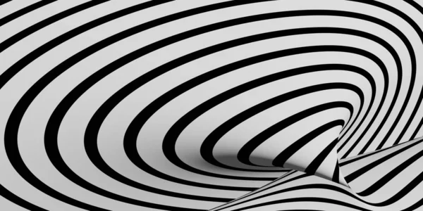 Zebra Abstract Waves Ripple Background Image Illustration — Stock Photo, Image