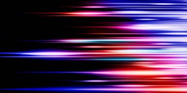 soyut ışık çizgileri teknoloji dinamik teknoloji desen tasarımı 3D illüstrasyon