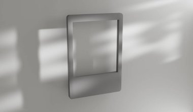 Boş Profil Resim Çerçeve Arkaplanı, Fotoğraf Çerçevesi, 3B Görüntü