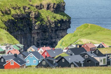 Köy Gjogv Faroe Adaları