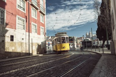 alfama Lizbon tramvay