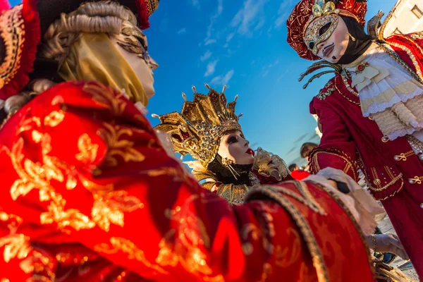 Carnavalsmasker in Venetië — Stockfoto