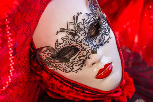 Masque de carnaval dans la venise — Photo