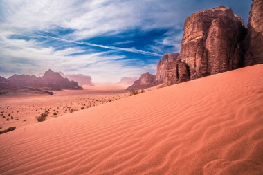 Wadi rum çöl