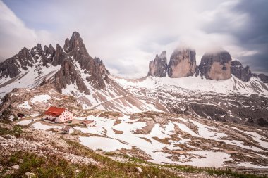 dağ panorama İtalya dolomites içinde