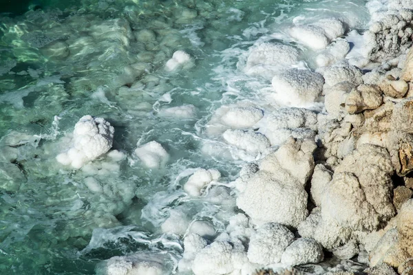 Ölü Deniz kıyı şeridi manzarası