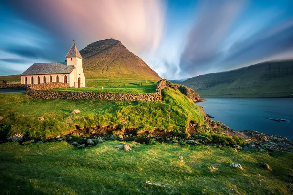 Kirche bordoy, muli — Stockfoto