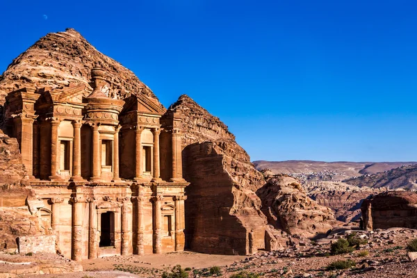 El Monasterio Petra, Jordania — Foto de Stock