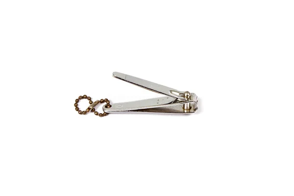 Nail clippers isolated on white background. — Stock Photo, Image