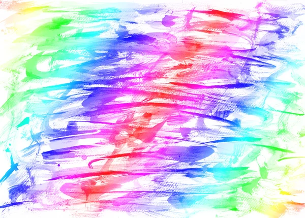 Abstract colorful rainbow painting arts backgrounds — Stock Photo, Image