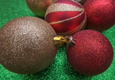 Bir grup Noel Balosu 'nun yakın görüntüsü.